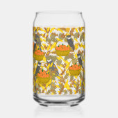Verre Canette Citrouilles d'Automne  (Verso)