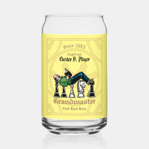 Verre canette grand maître