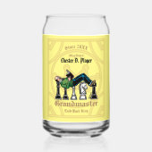 Verre canette grand maître   (Verso)