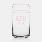 Verre Canette USA (Verso)