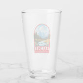 Verre Canmore Canada Travel Art Vintage (Dos)