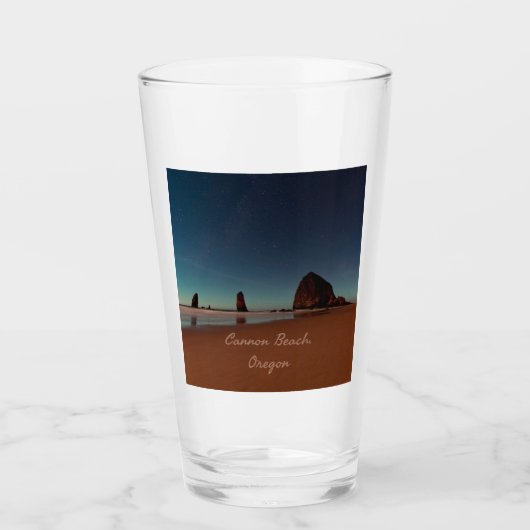 Verre Cannon Beach Oregon Haystack Rock (Devant)