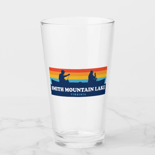 Verre Canoë Virginie du lac Smith Mountain (Devant)