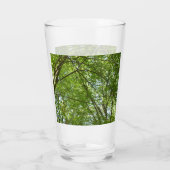 Verre Canopée du printemps Feuille Green Nature Scene (Dos)