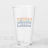 Verre Canot Conesus Lake New York (Dos)