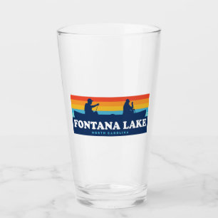 Verre Canot de Fontana Lake Caroline du Nord