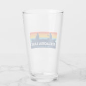 Verre Canot du lac Apalachia Caroline du Nord (Dos)