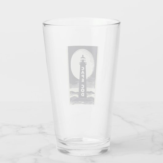 Verre Cape Cod Massachusetts Phare Lune (Dos)