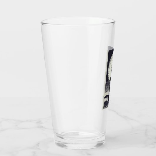 Verre Cape Cod Massachusetts Phare Lune (Droite)