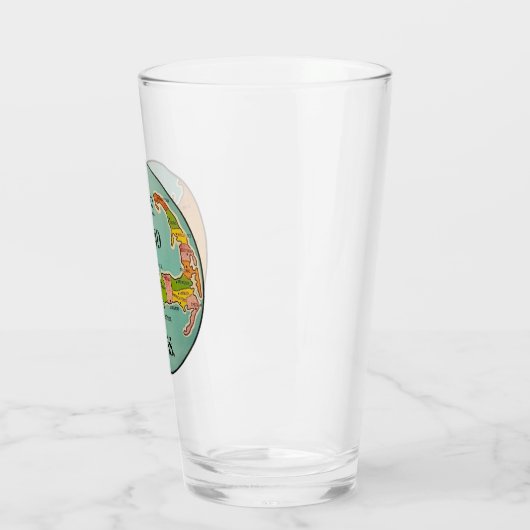 Verre Cape Cod, Massachusetts - Pint Glass (Gauche)