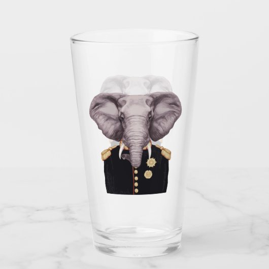Verre Capitaine Elephant (Devant)