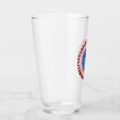 Verre Capitaine Pi Superhero Shield Nerdy Math Pi Day    (Droite)