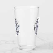 Verre Capitaine Votre Nom Vieux Scruff Emblem Tumbler Gl (Gauche)