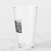 Verre Capitale de Constantinople de l'Empire romain (Gauche)
