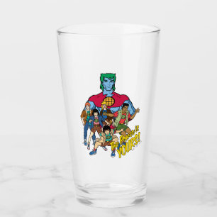 Verre Captain Planet Group Graphic - La Puissance Est À