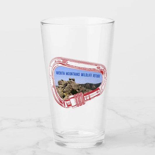 Verre Carabiner d'Escalade des monts Wichita (Devant)