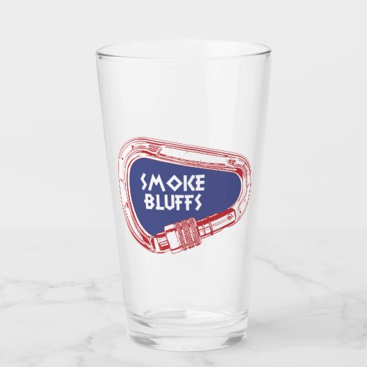 Verre Carabiner Escalade Smoke Bluffs (Devant)