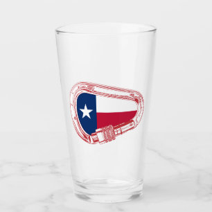 Verre Carabiner pour grimper au drapeau du Texas
