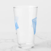 Verre Carat diamant bleu brillant (Gauche)