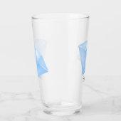 Verre Carat diamant bleu brillant (Droite)