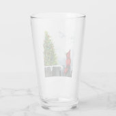 Verre Cardinal des sapins de Noël (Dos)