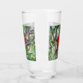 Verre Cardinal - Jardin Bird Series - Shaker Glass (Gauche)