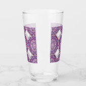 Verre Cardinal rouge Rosace (Gauche)