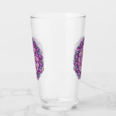 Verre Cardinal rouge Rosace (Gauche)