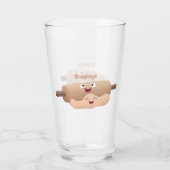 Verre Caricature à pâte molle et à pâte molle (Dos)