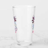 Verre Caricature axolotl rose adorable (Gauche)