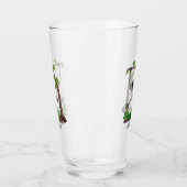 Verre Caricature de bande de gibbon joyeux (Gauche)