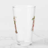 Verre Caricature de bébé orangoutan joyeux (Gauche)