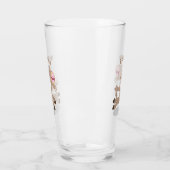 Verre Caricature de chèvre billy joyeux (Gauche)