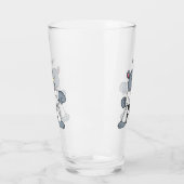 Verre Caricature de rhino kung fu (Gauche)