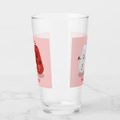 Verre Caricature de shakers de sel et de poivre de Cute  (Gauche)