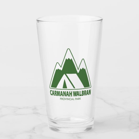 Verre Carmanah Walbran Parc provincial Montagnes Camping (Devant)