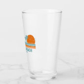 Verre Carolina Beach Caroline du Nord Sun Palm Trees (Gauche)
