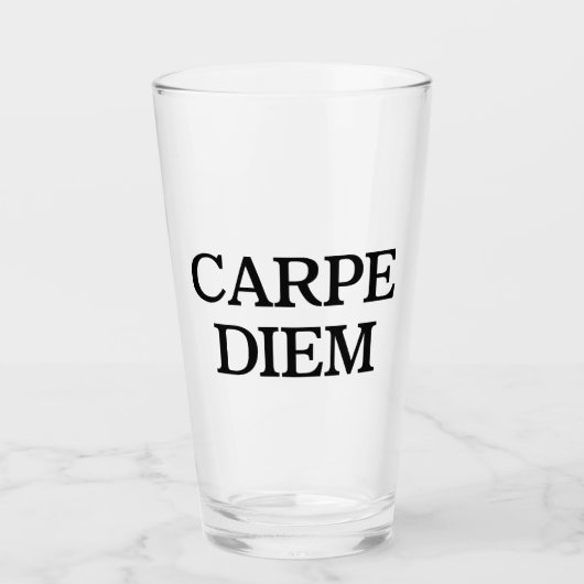 Verre Carpe Diem (Devant)