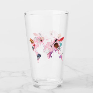 Verre Carte en pastel du monde de Comestics