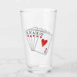 Verre Cartes de jeu Euchre