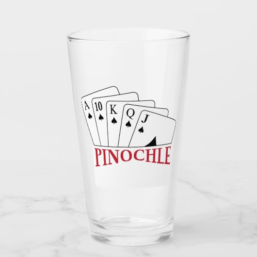 Verre Cartes Pinochel (Devant)