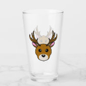 Verre Cartoon Deer (Dos)