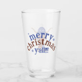 Verre Cartoon Longhorn en Periwinkle Casquette de ski et (Dos)