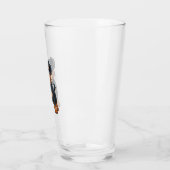 Verre Cartoon Rottweiler Cute robuste (Gauche)