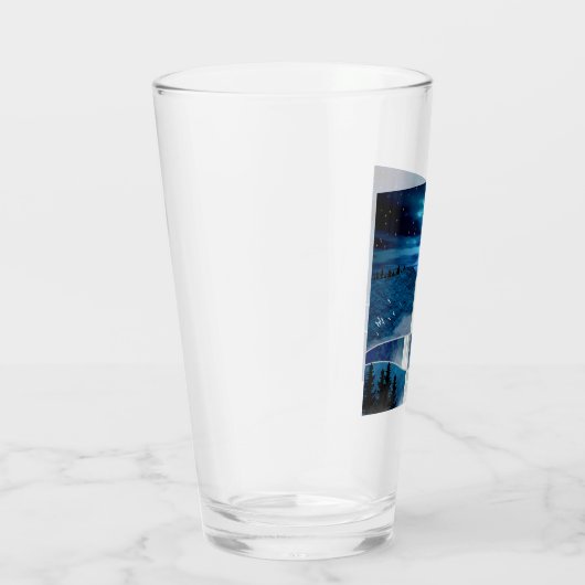 Verre Cascade bleue (Droite)