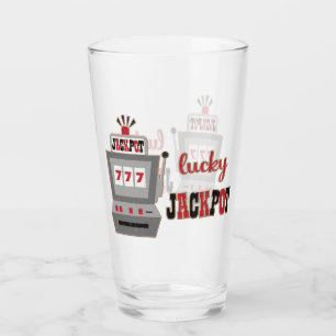 Verre Casino chanceux de gros lot