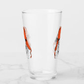 Verre Casquette rouge de Basset Hound | Ushanka (Gauche)