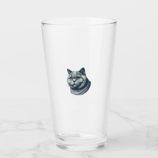 Verre cat glass (Devant)