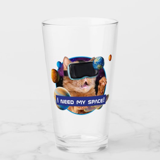 Verre Cat VR dans l'espace (Devant)