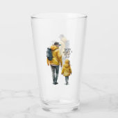 Verre Caution père et fille (3) (Dos)